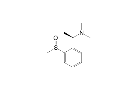 (R(C),R(S))-N,N-DIMETHYL-1-(2-METHYLSULFINYLPHENYL)-ETHANAMINE