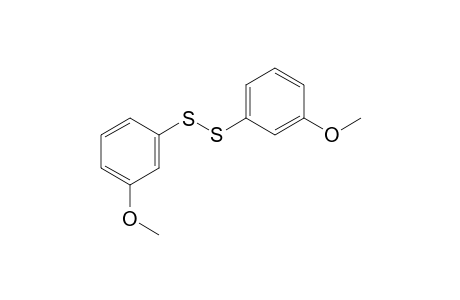 1,2-Bis(3-methoxyphenyl)disulfane