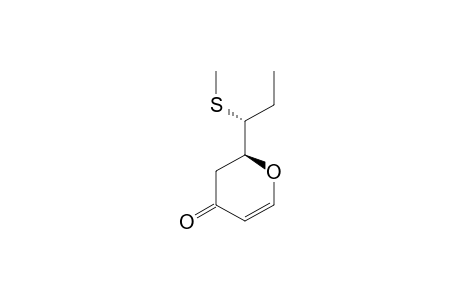 (2R*,2'S*)-2-[1-(METHYLTHIO)-PROPYL]-2,3-DIHYDRO-4H-PYRAN-4-ONE