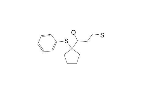 3-HYDROXY-3-[1'-(PHENYLSULFANYL)-CYCLOPENTYL]-1-SULFANYLPROPANE