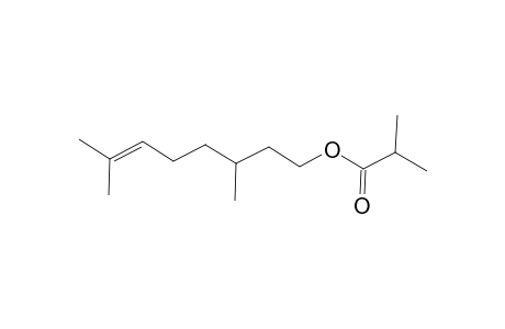 3,7-Dimethyl-6-octen-1-ol isobutyrate