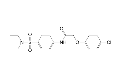 2-(4-chlorophenoxy)-N-{4-[(diethylamino)sulfonyl]phenyl}acetamide