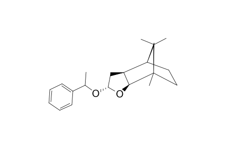 [2R-(2-ALPHA(S*),3A-ALPHA,4-BETA,7-BETA,7A-ALPHA)]-OCTAHYDRO-7,8,8-TRIMETHYL-2(1-PHENYLETHOXY)-4,7-METHANOBENZOFURANE