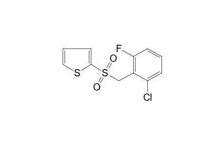 2-[(2-chloro-6-fluorobenzyl)sulfonyl]thiophene