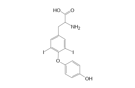 D-3-[3,5-diiodo-4-(p-hydroxyphenoxy)phenyl]alanine