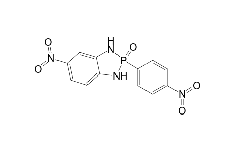 1,3-DIHYDRO-5-NITRO-2-(4-NITROPHENYL)-1,3,2-BENZODIAZAPHOSPHOL-2-ONE