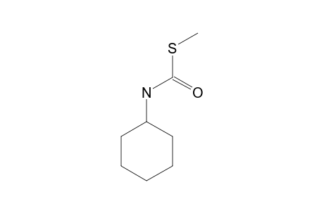 thiocyclohexanecarbamic acid, S-methyl ester