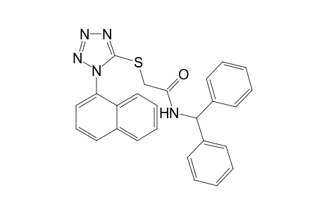 acetamide, N-(diphenylmethyl)-2-[[1-(1-naphthalenyl)-1H-tetrazol-5-yl]thio]-