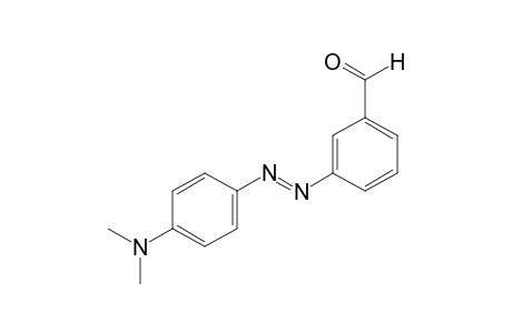 m-{[p-(dimethylamino)phenyl]azo}benzaldehyde