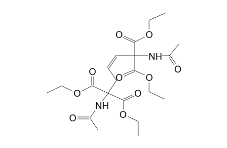 DIETHYL (Z)-2,6-DIACETAMIDO-2,6-DIETHOXYCARBONYL-3-HEPTENEDIOATE