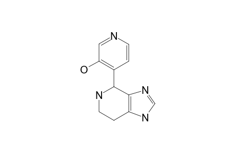 4-(4,5,6,7-TETRAHYDRO-1H-IMIDAZO-[4,5-C]-PYRIDIN-4-YL)-PYRIDIN-3-OL