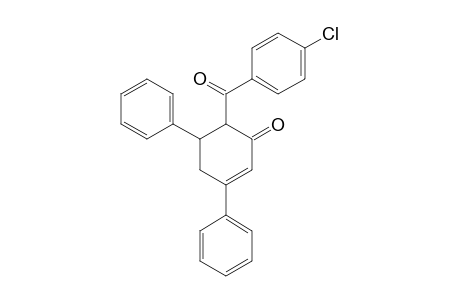 6-(p-chlorobenzoyl)-3,5-diphenyl-2-cyclohexen-1-one