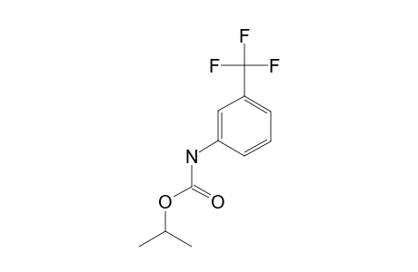 m-(TRIFLUOROMETHYL)CARBANILIC ACID, ISOPROPYL ESTER