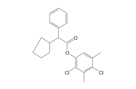 alpha-phenylcyclopentaneacetic acid, 2,4-dichloro-3,5-xylyl ester