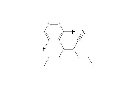 (Z)-3-(2,6-difluorophenyl)-2-propylhex-2-enenitrile