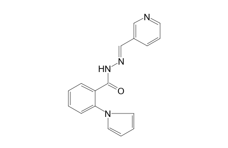 o-pyrrol-1-ylbenzoic acid, [(3-pyridyl)methylene]hydrazine