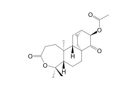 ENT-(13S)-ACETOXY-14-OXO-3,4-SECO-ATIS-16-EN-3,4-OLIDE