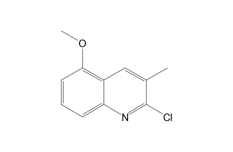 2-CHLORO-5-METHOXY-3-METHYL-QUINOLINE