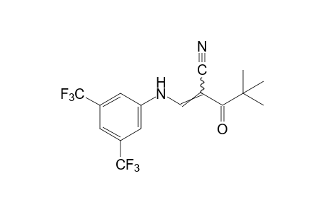 3-(alpha,alpha,alpha,alpha',alpha',alpha'-HEXAFLUORO-3,5-XYLIDINO)-2-PIVALOYLACRYLONITRILE