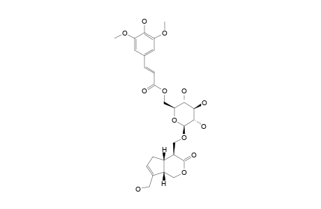 11-(6-O-TRANS-SINAPOYLGLUCOPYRANOSYL)-GARDENDIOL