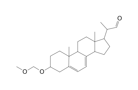 2-(3-Methoxymethoxy-10,13-dimethyl-2,3,4,9,10,11,12,13,14,15,16,17-dodecahydro-1H-cyclopenta[a]phenanthren-17-yl)propionaldehyde