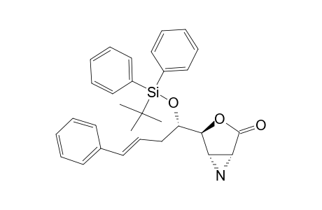 (1R,4S,5S)-4-[(1S)-1-(TERT.-BUTYLDIPHENYLSILYLOXY)-4-PHENYL-BUT-3-ENYL]-3-OXA-6-AZA-BICYCLO-[3.1.0]-HEXAN-2-ONE