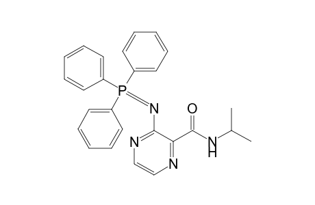 N-Isopropyl-3-(triphenylphosphoranylideneamino)pyrazine-2-carboxamide