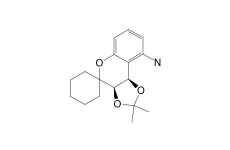 (+/-)-CIS-5-AMINO-3,4-DIHYDRO-3,4-O-(ISOPROPYLIDENE)-SPIRO-[2H-BENZO-[B]-PYRANO-2,1'-CYCLOHEXANE]-3,4-DIOL