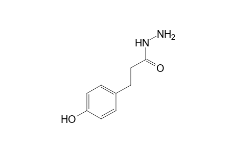 p-hydroxyhydrocinnamic acid, hydrazide