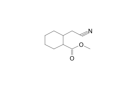 2-Cyanomethylcyclohexanecarboxylic acid, methyl ester