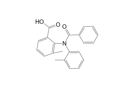 (N-BENZOYL-o-TOLUIDINO)-m-TOLUIC ACID