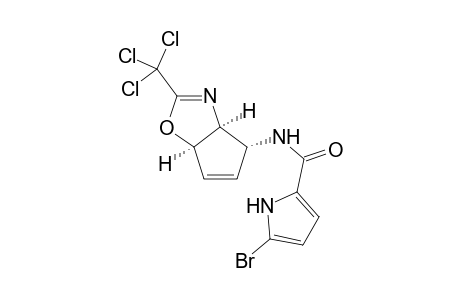 5-Bromo-N-((3aS,4R,6aR)-2-(trichloromethyl)-4,6a-dihydro-3aH-cyclopenta[d]oxazol-4-yl)-1H-pyrrole-2-carboxamide