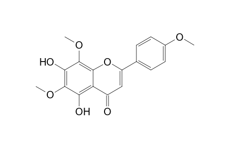 NEVADENSIN;5,7-DIHYDROXY-6,8,4'-TRIMETHOXYFLAVONE