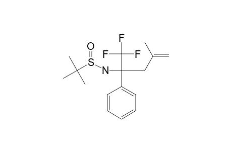 [S(S),S]-2-METHYL-N-(1,1,1-TRIFLUORO-4-METHYL-2-PHENYLPENT-4-EN-2-YL)-PROPANE-2-SULFINAMIDE;MAJOR