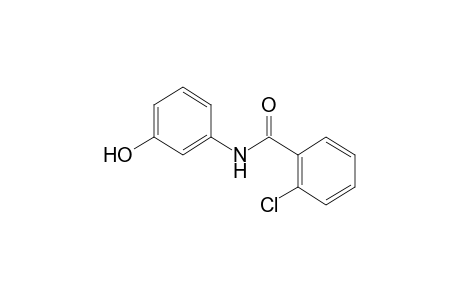 2-chloro-3'-hydroxybenzanilide