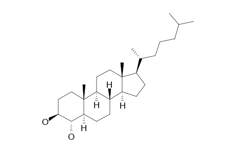 5-ALPHA-CHOLESTAN-3-BETA,4-ALPHA-DIOL