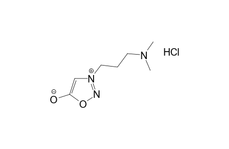 3-[3-(dimethylamino)propyl]sydnone, hydrochloride