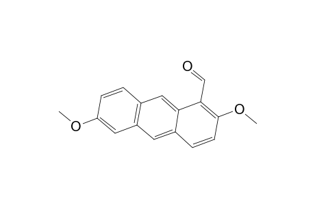 2,6-Dimethoxy-1-anthracenecarbaldehyde