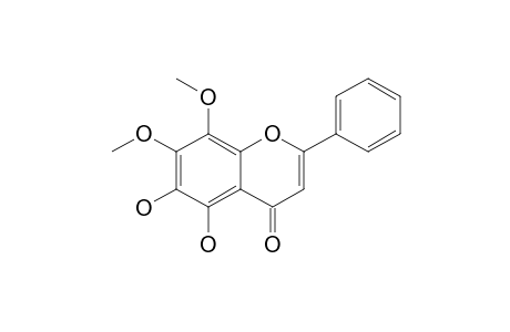 5,6-DIHYDROXY-7,8-DIMETHOXYFLAVONE