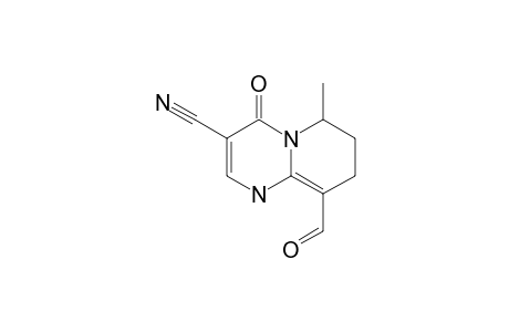 3-CYANO-9-FORMYL-6-METHYL-TETRAHYDRO-4H-PYRIDO-[1,2-A]-PYRIMIDIN-4-ONE