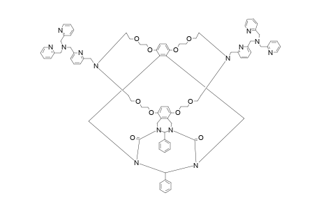 #8;8,25-BIS-[(6-[[BIS-(2-PYRIDYLMETHYL)-AMINO]-METHYL]-2-PYRIDYL)-METHYL]-36,37-DIPHENYL-2,5,11,14,19,22,28,31-OCTAOXA-8,25,35,38,43,45-HEXAAZAOCTACYCLO-[30.15