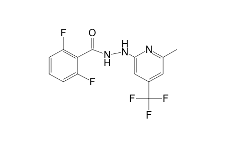 2,6-difluorobenzoic acid, 2-[6-methyl-4-(trifluoromethyl)-2-pyridyl]hydrazine