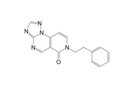 pyrido[3,4-e][1,2,4]triazolo[1,5-a]pyrimidin-6(7H)-one, 7-(2-phenylethyl)-