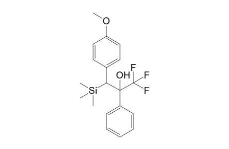 1-Phenyl-1-(trifluoromethyl)-2-(trimethylsilyl)-2-(p-methoxyphenyl)ethanol isomer