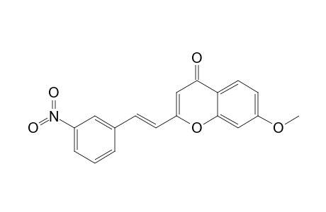 7-METHOXY-3'-NITRO-2-STYRYLCHROMONE