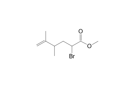 (2R,4S)-2-BROMO-4,5-DIMETHYL-5-HEXENOIC ACID, METHYL ESTER