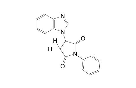 2-(1-benzimidazolyl)-N-phenylsuccinimide