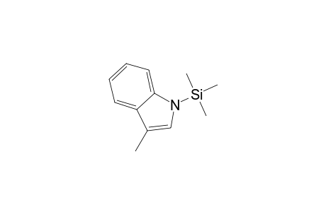 3-Methyl-1H-indole TMS