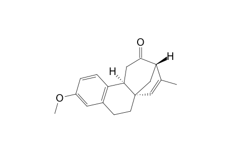 (6aR,9S,11aS)-3-methoxy-8-methyl-5,6,11,11a-tetrahydro-6a,9-methanocyclohepta[a]naphthalen-10(9H)-one