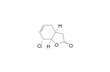 2(3H)-Benzofuranone, 7-chloro-3a,4,7,7a-tetrahydro-, (3a.alpha.,7.alpha.,7a.alpha.)-